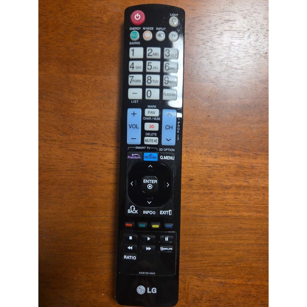 Genuine LG Remote Control AKB72914043